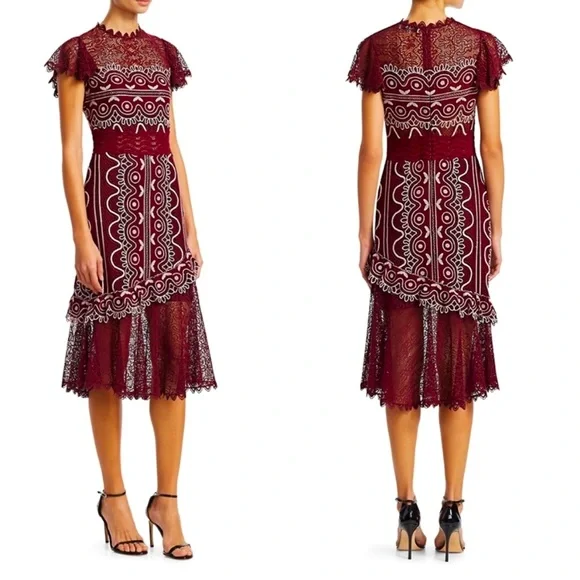 green emerald velvet dress A1458 - Under The Sea Embroidery Gown - Andrea & Leo main image 0